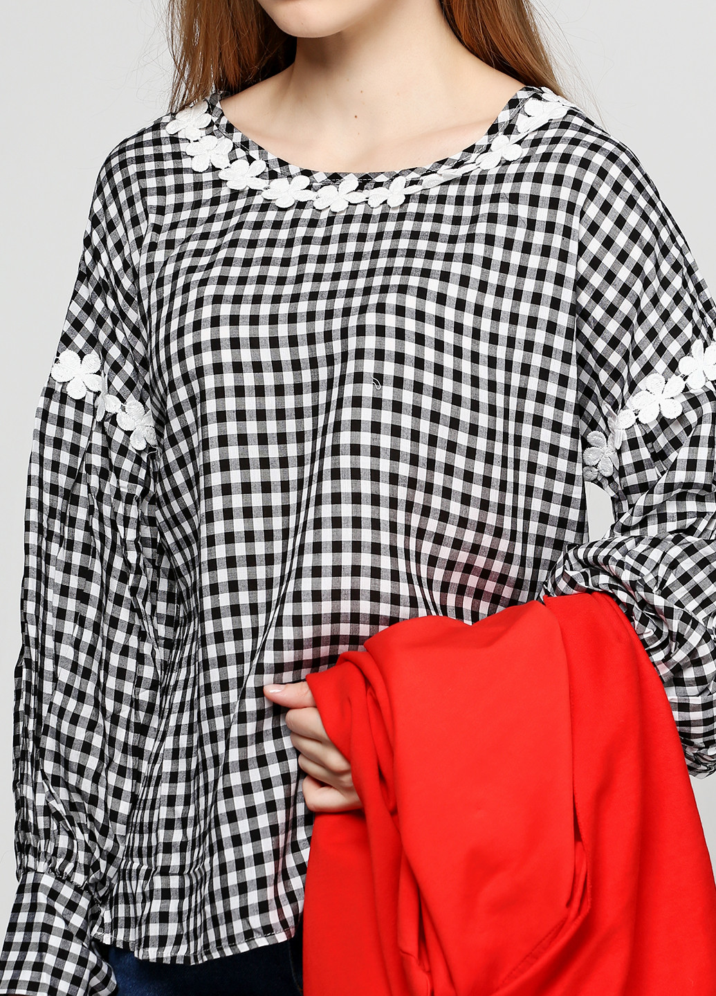 Червоний демісезонний комплект (реглан, блуза) Wendy Trendy