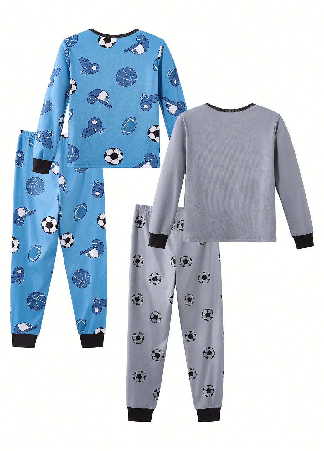 Комбінована всесезон піжама (лонгслів, штани) лонгслів + брюки SHEIN