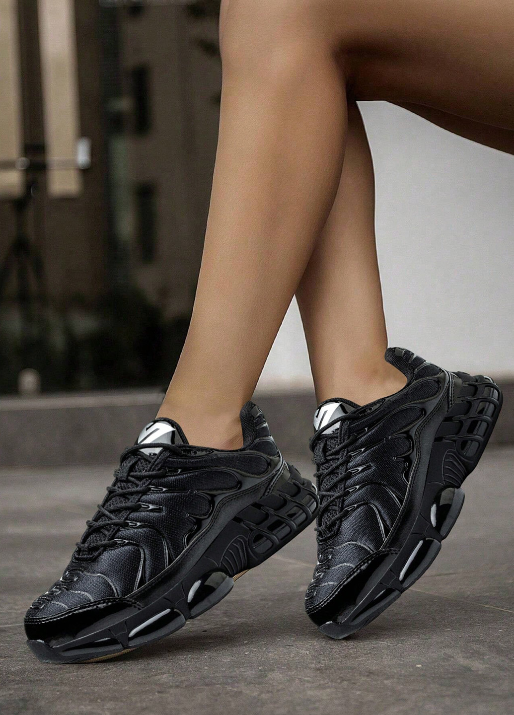 Черные демисезонные рабочая обувь со стальным носком SHEIN