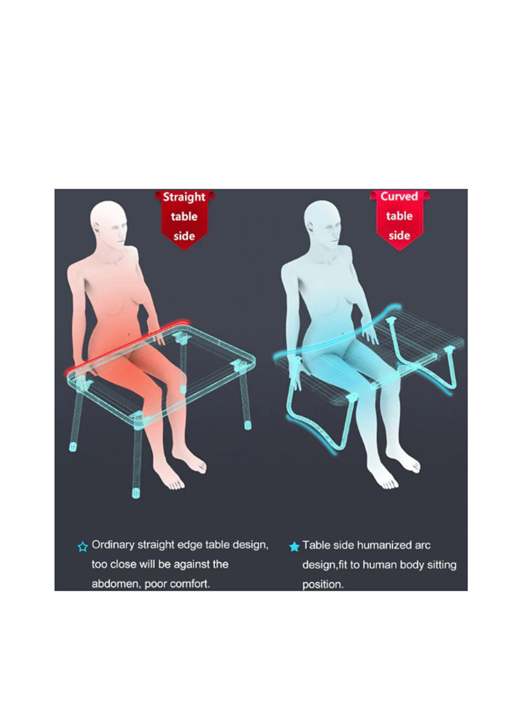 Столик для ноутбука для сніданку UFT T36 White (133199910)