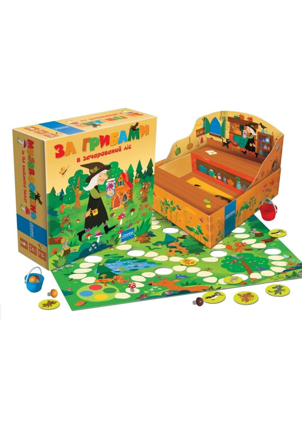 Настольная игра (82166) Granna за грибами в зачарованный лес (198484839)