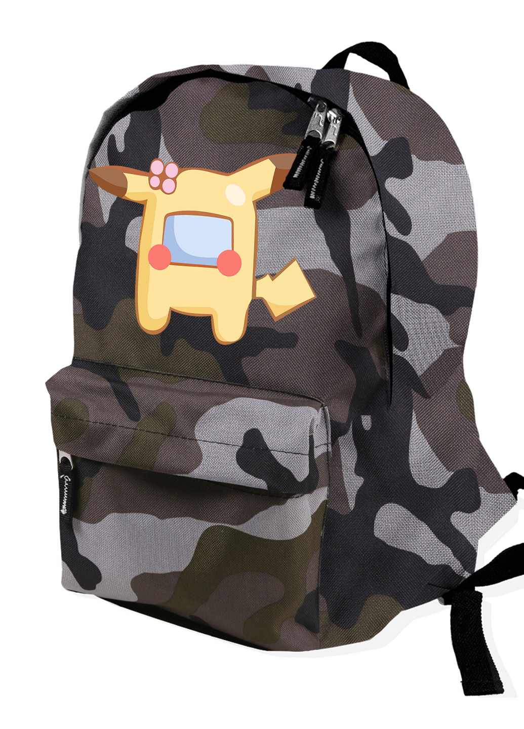 Детский рюкзак Амонг Ас Покемон Пікачу (Among Us Pokemon Pikachu) (9263-2419) MobiPrint (217075346)