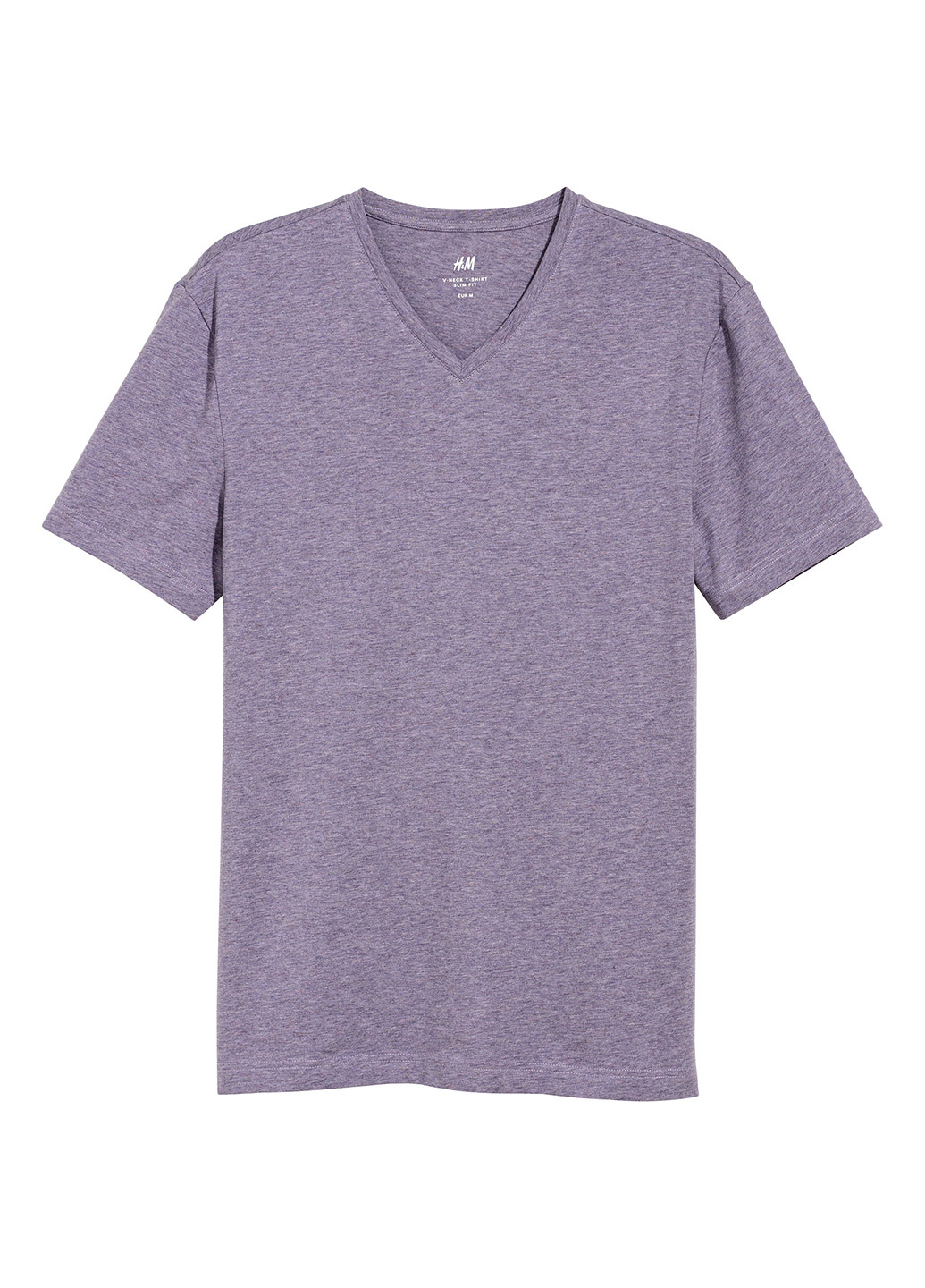 Фиолетовая футболка с коротким рукавом H&M