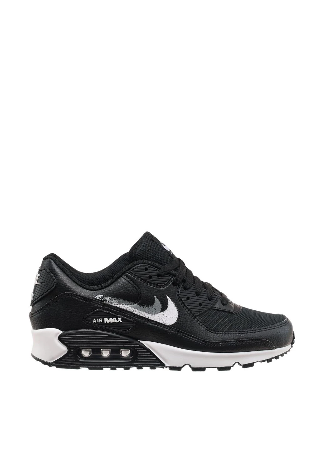 Черно-белые демисезонные кроссовки fd0657-001 Nike AIR MAX 90