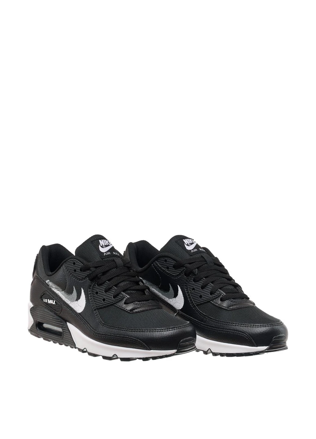 Черно-белые демисезонные кроссовки fd0657-001 Nike AIR MAX 90