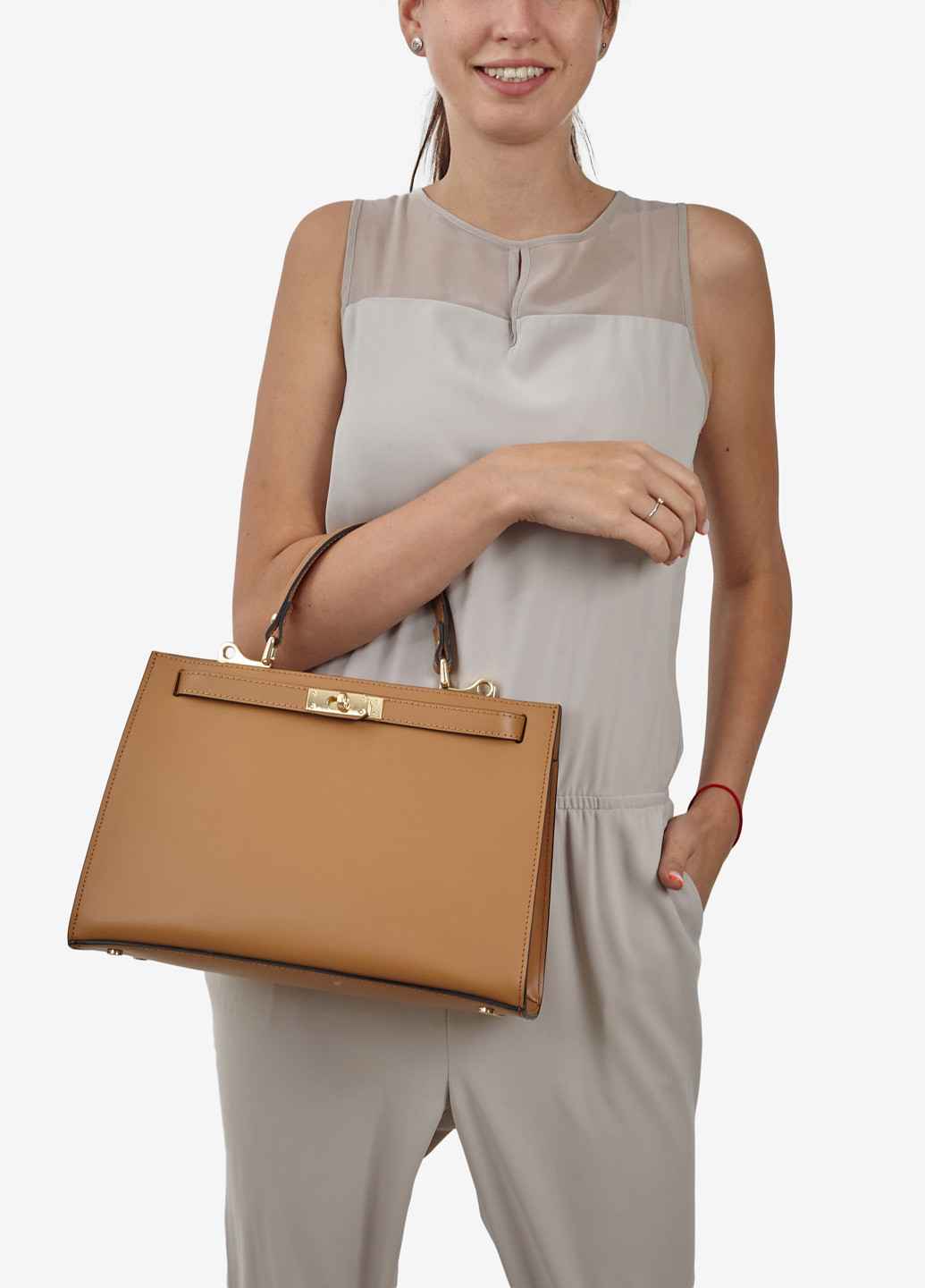 Сумка жіноча шкіряна тоут середня Tote Nappa Regina Notte (253651156)