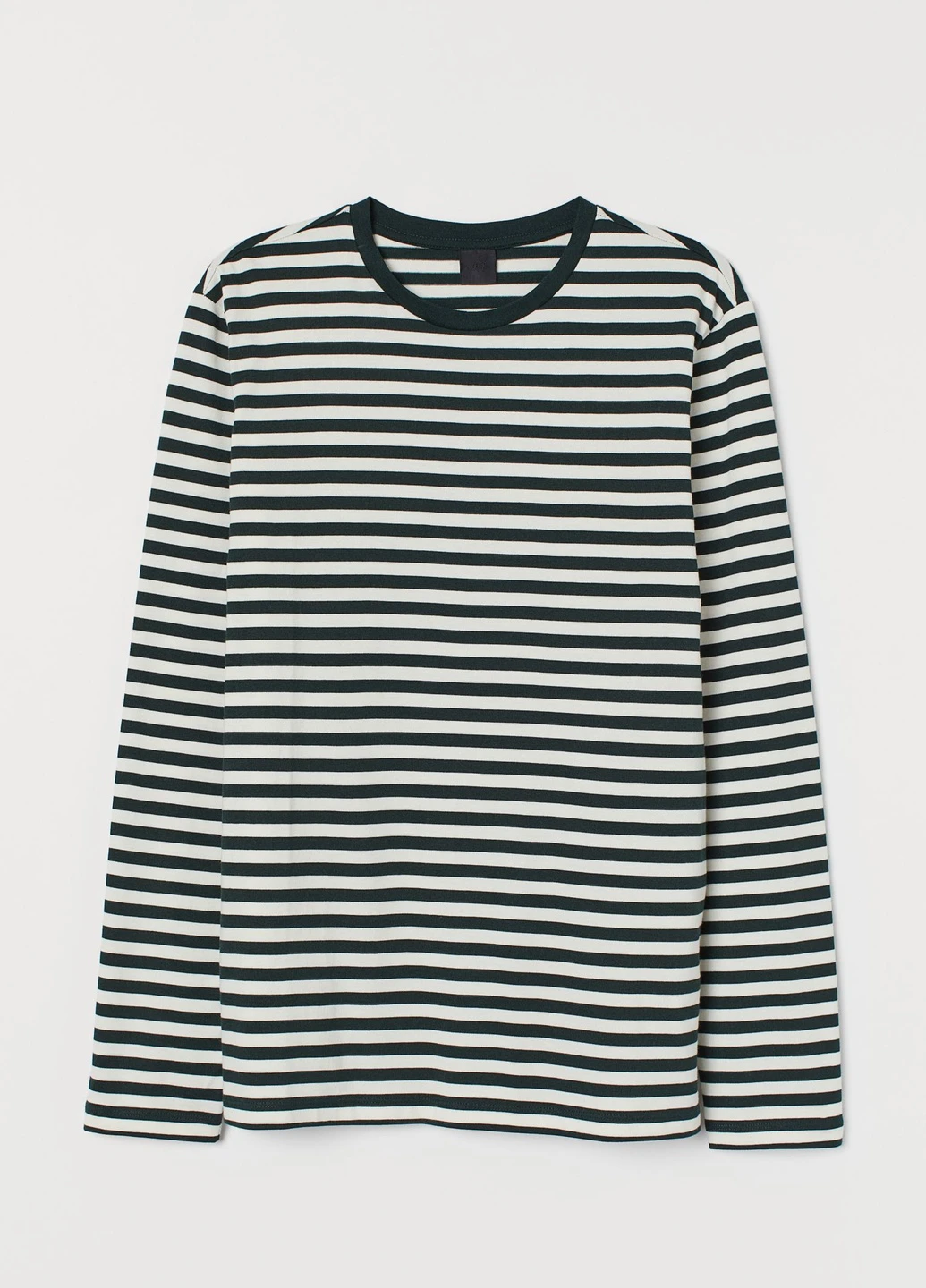 Белый демисезонный кэжуал лонгслив H&M