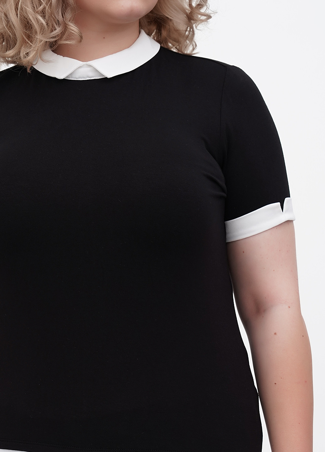Чорно-біла блузка Linea Tesini