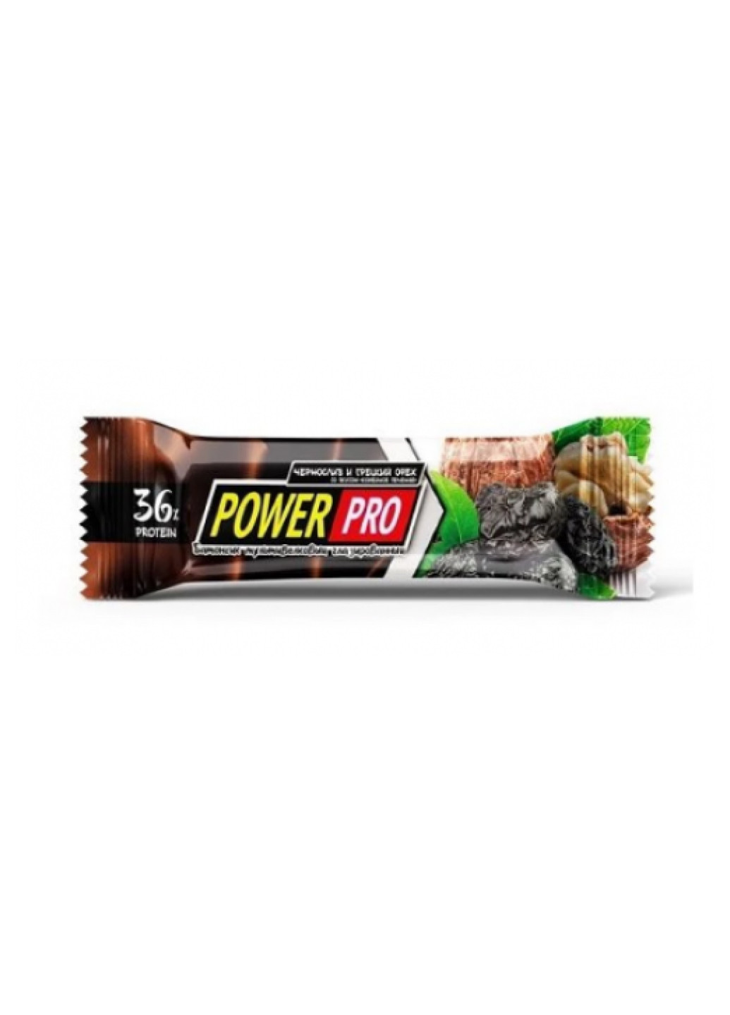 Батончики для енергії Protein Bar Nutella 36% Горіхи - 20x60g Nut(фундук і арахіс) Power Pro (253153425)