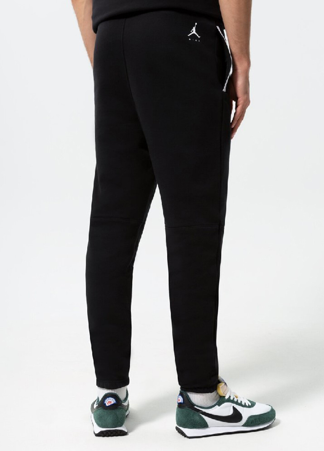 Черные кэжуал, спортивные демисезонные джоггеры брюки Jordan