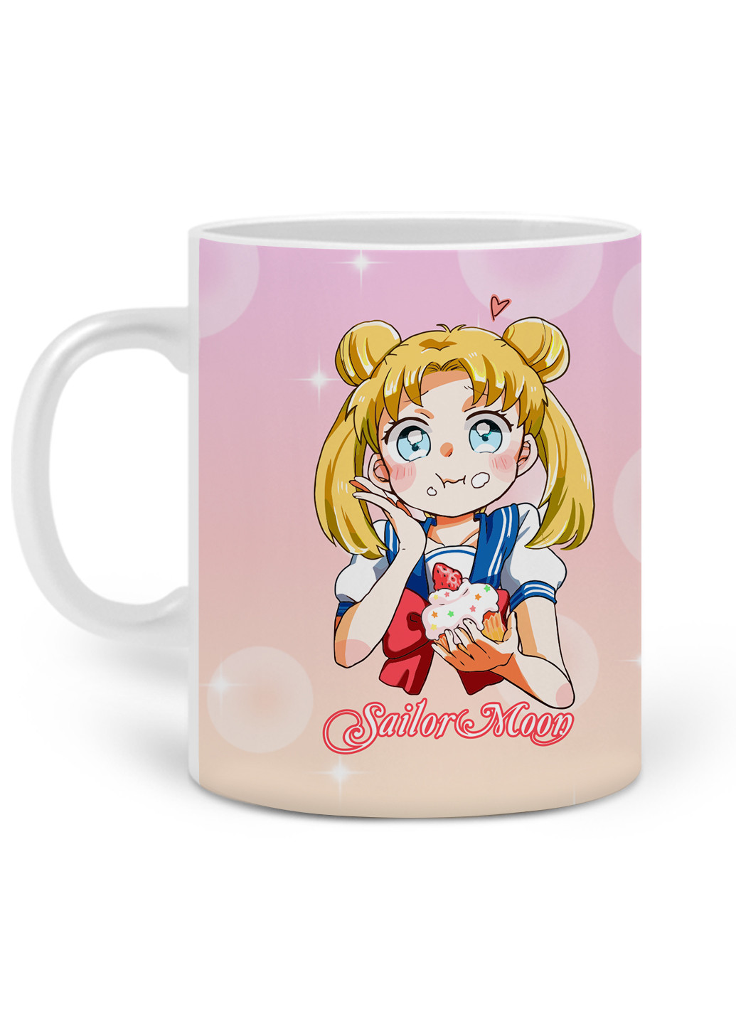Кружка Сейлор Мун (Sailor Moon) 330 мл Чашка Керамическая (20259-2917) MobiPrint (224806174)
