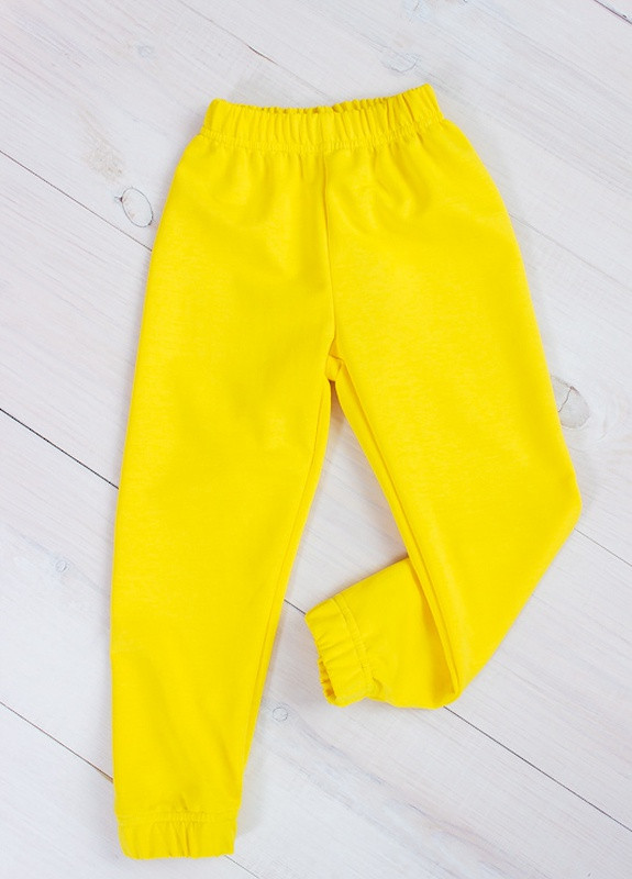 Желтые демисезонные брюки Носи своє