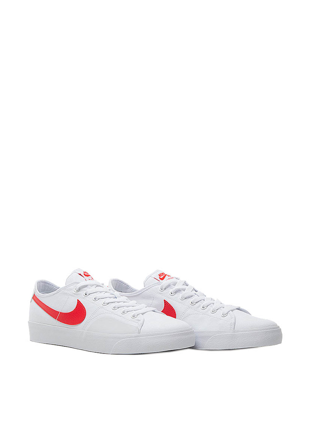 Белые кеды Nike Nike SB Blazer Court с логотипом, с белой подошвой