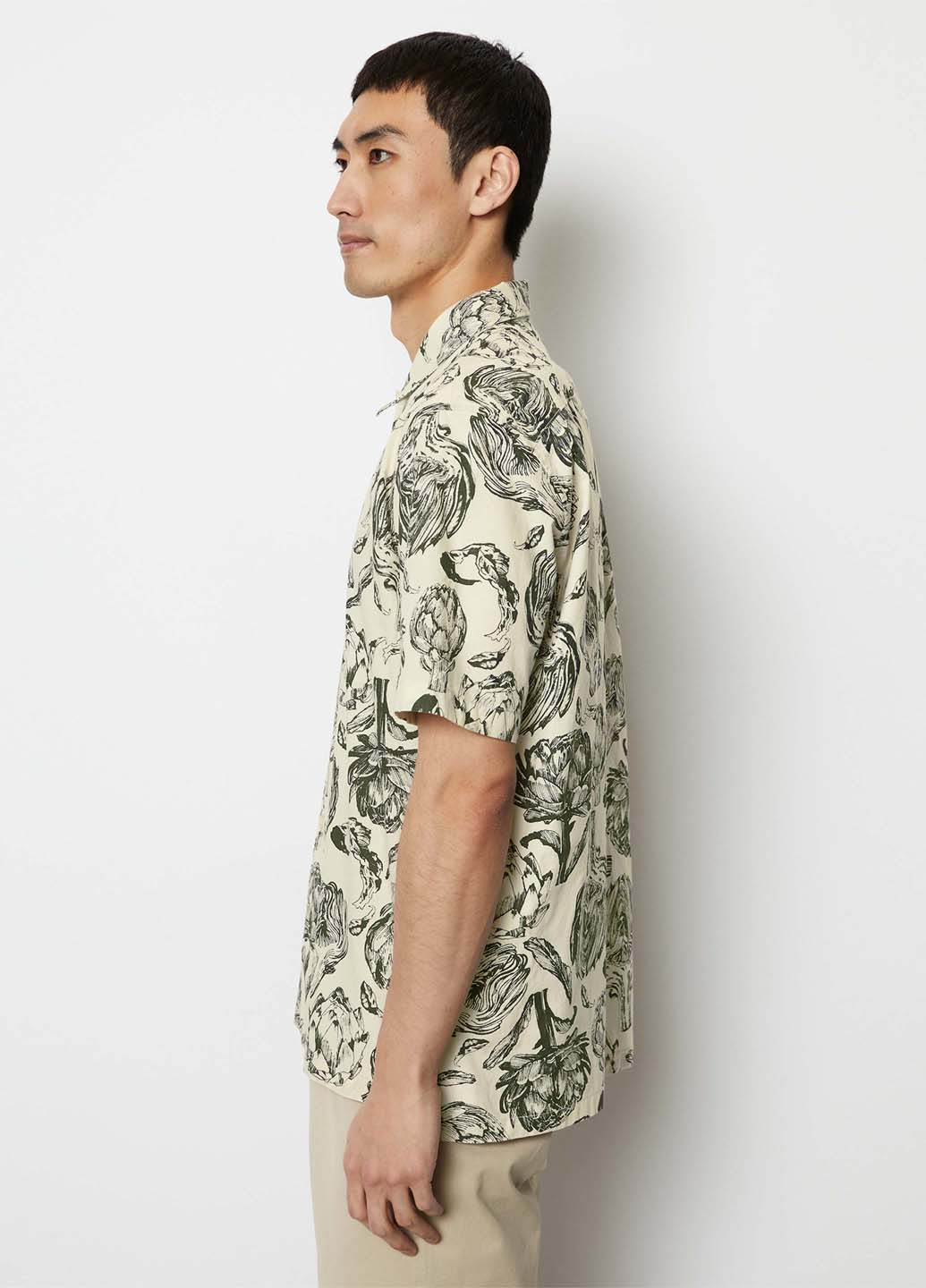 Цветная кэжуал рубашка с цветами Marc O'Polo