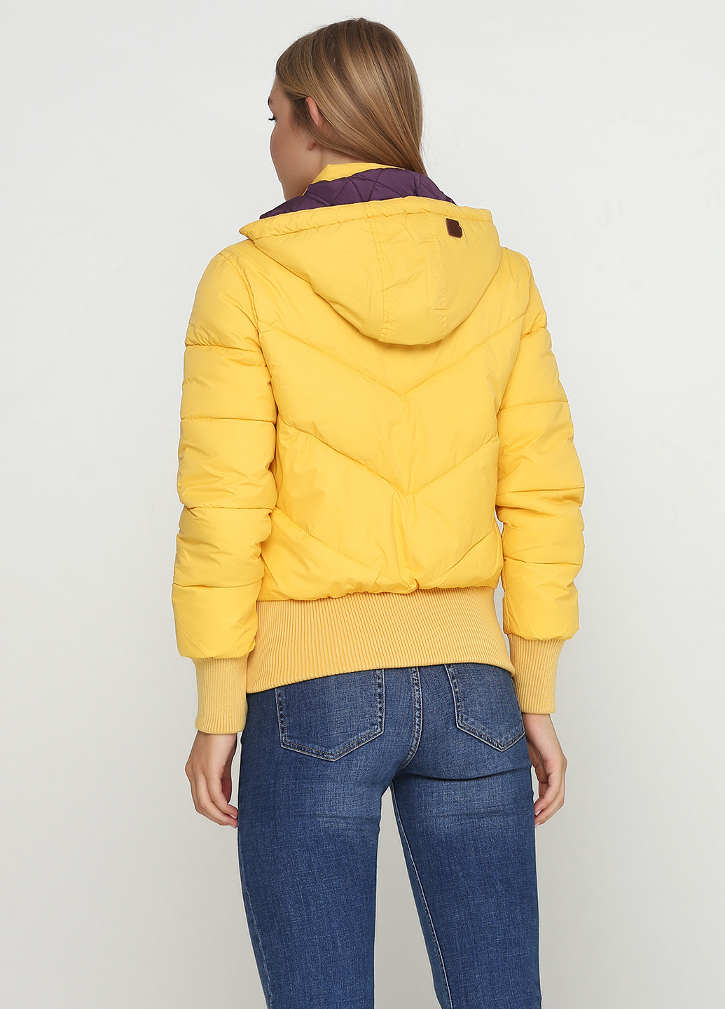 Желтая зимняя куртка Emerson