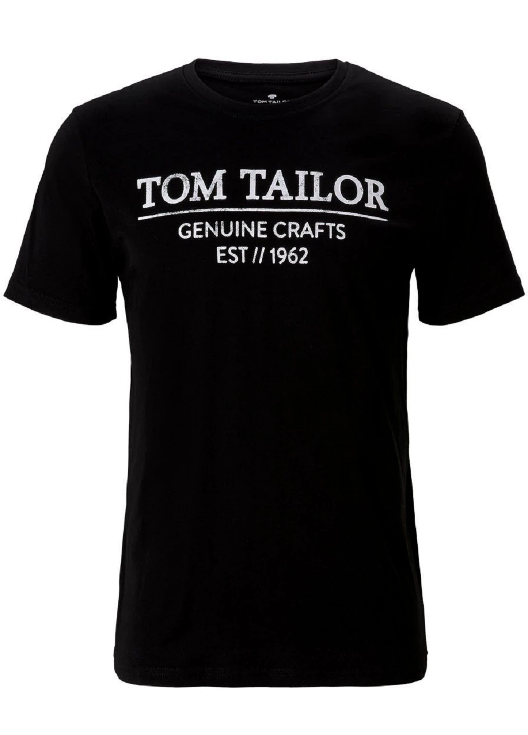 Чорна футболка Tom Tailor