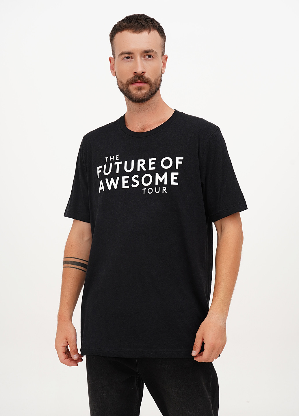 Чорна футболка Canvas