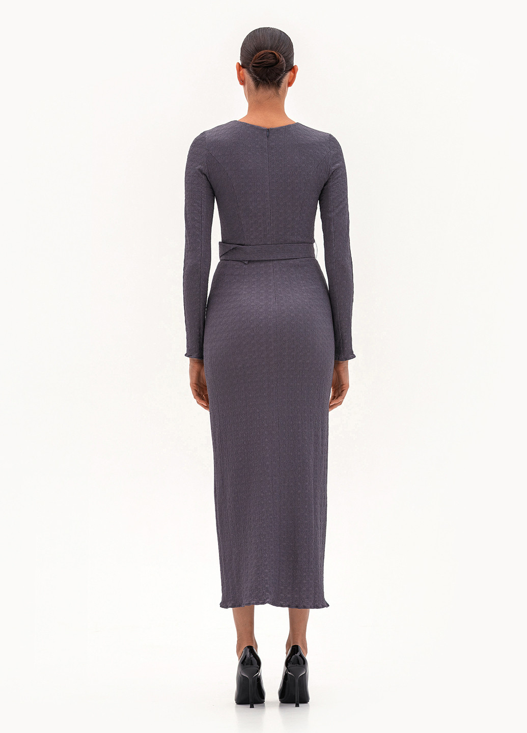 Сіра кежуал сукня футляр BGL однотонна