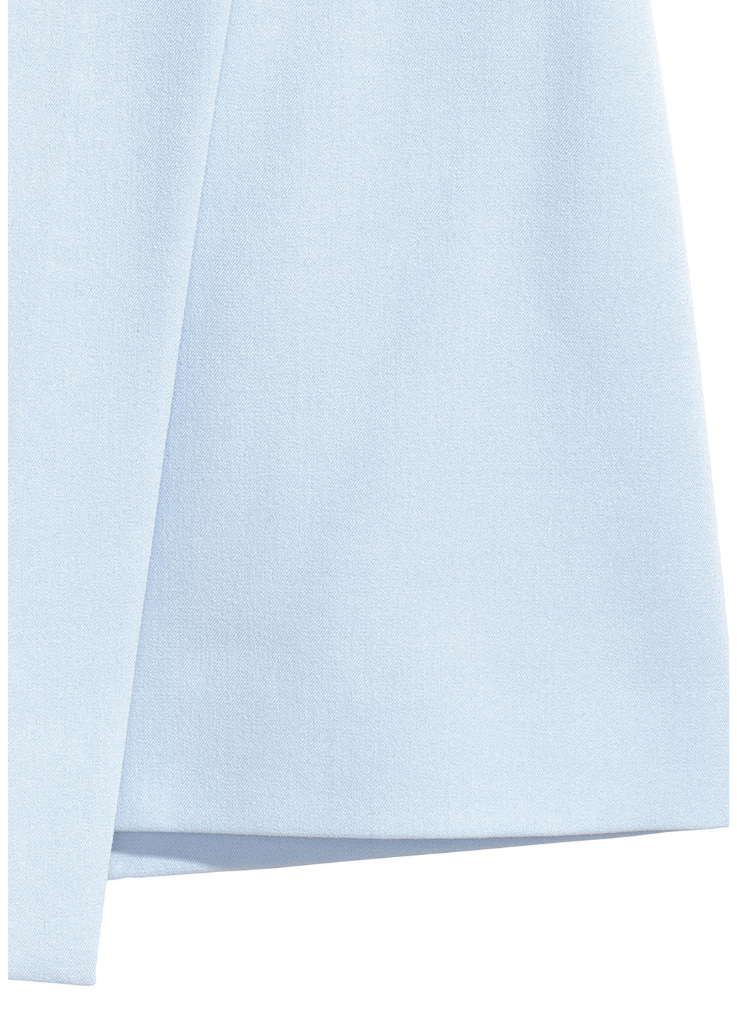 Голубая кэжуал юбка H&M а-силуэта (трапеция)