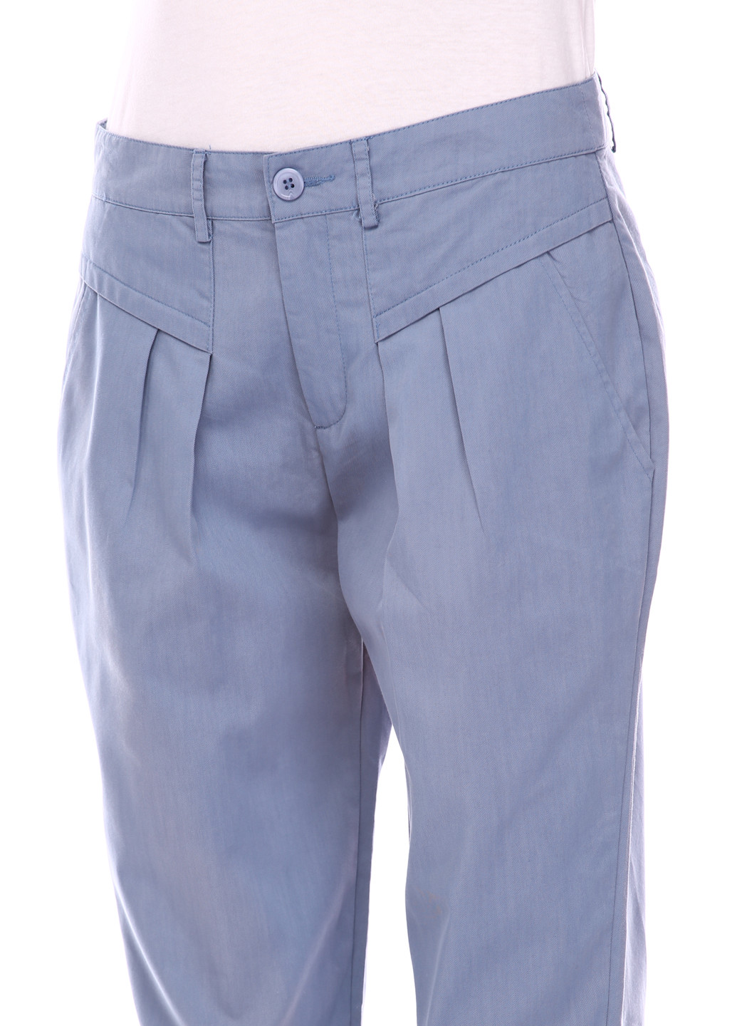 Голубые кэжуал демисезонные галифе брюки Ichi