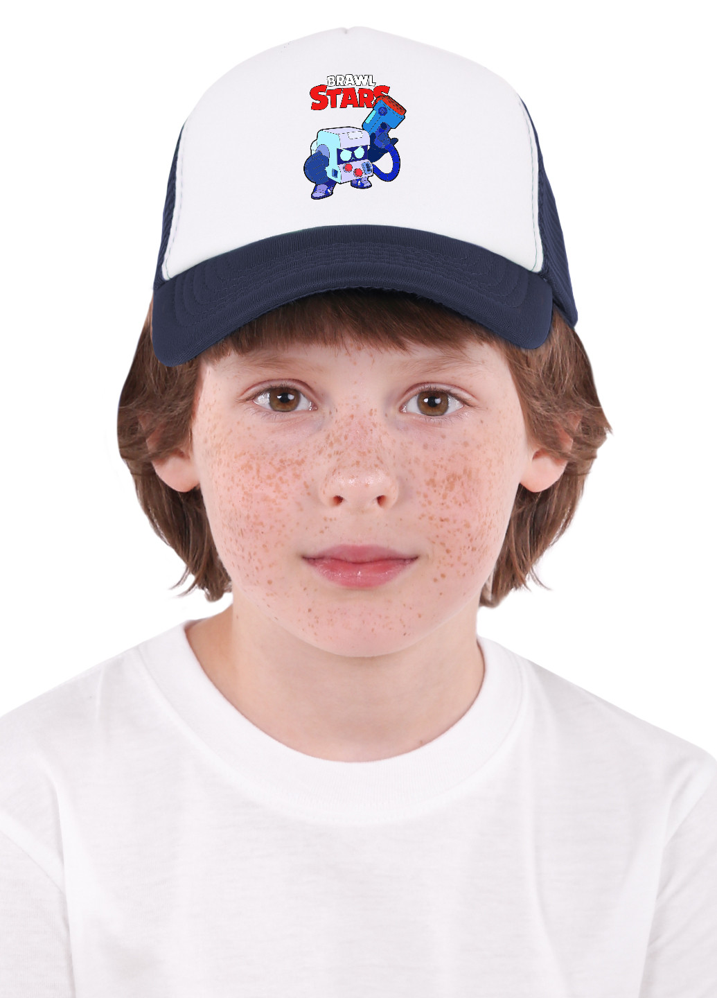 Кепка Тракер дитяча 8 біт Бравл Старс (8-bit Brawl Stars) (33404-1002) MobiPrint (220769843)