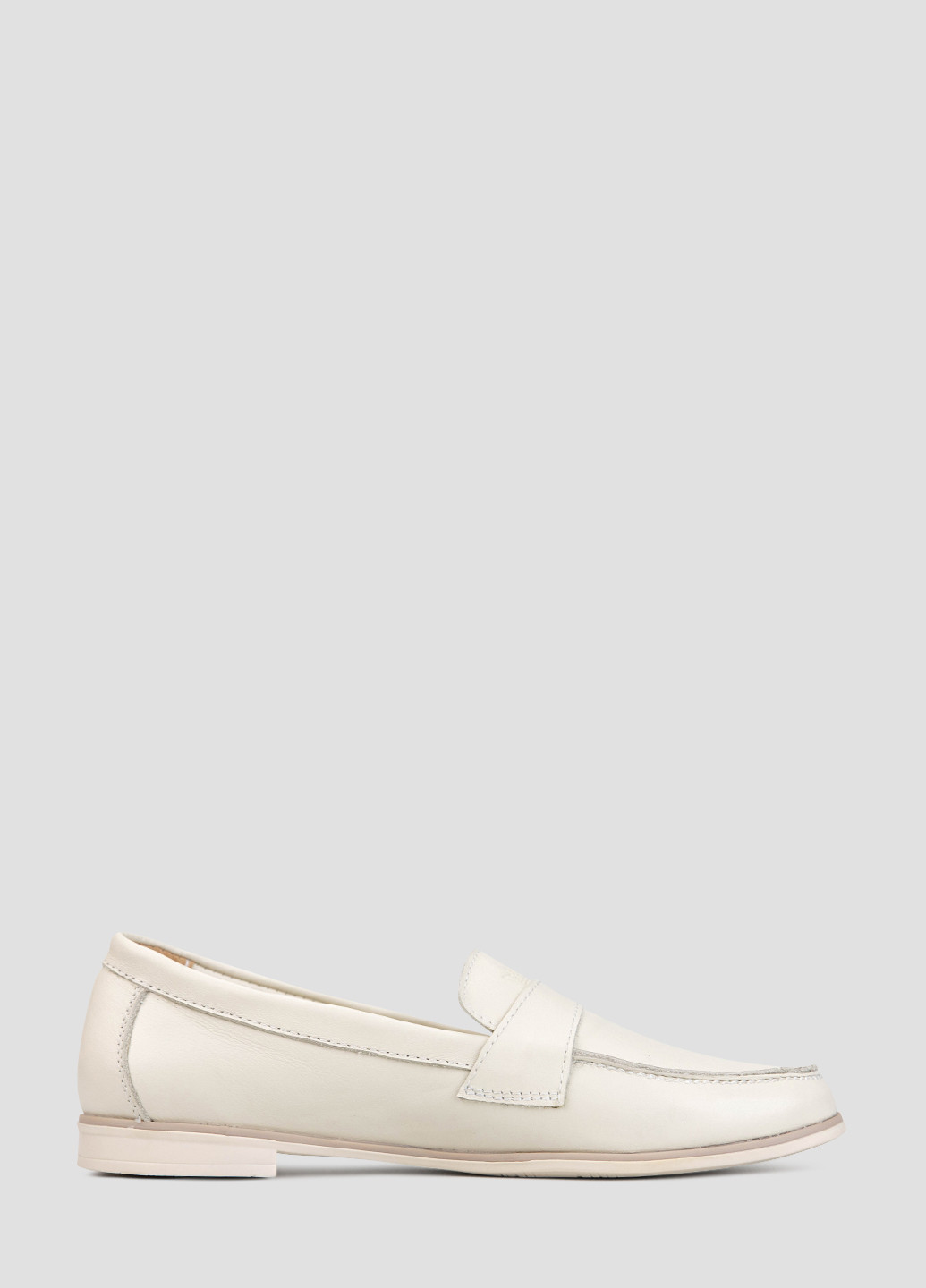 Libero Туфли лоферы белый з натуральная кожа, швеция — демисезон (331812841)