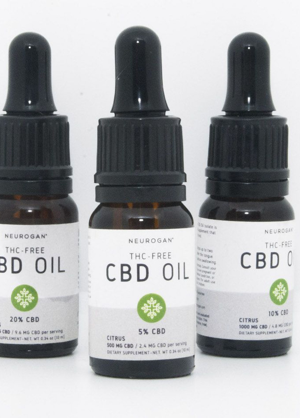 CBD масло з широким спектром каннабідіола. 500Mg Broad Spectrum CBD Oil. THC free. 10ml флакон з піпеткою. Neurogan (244372587)