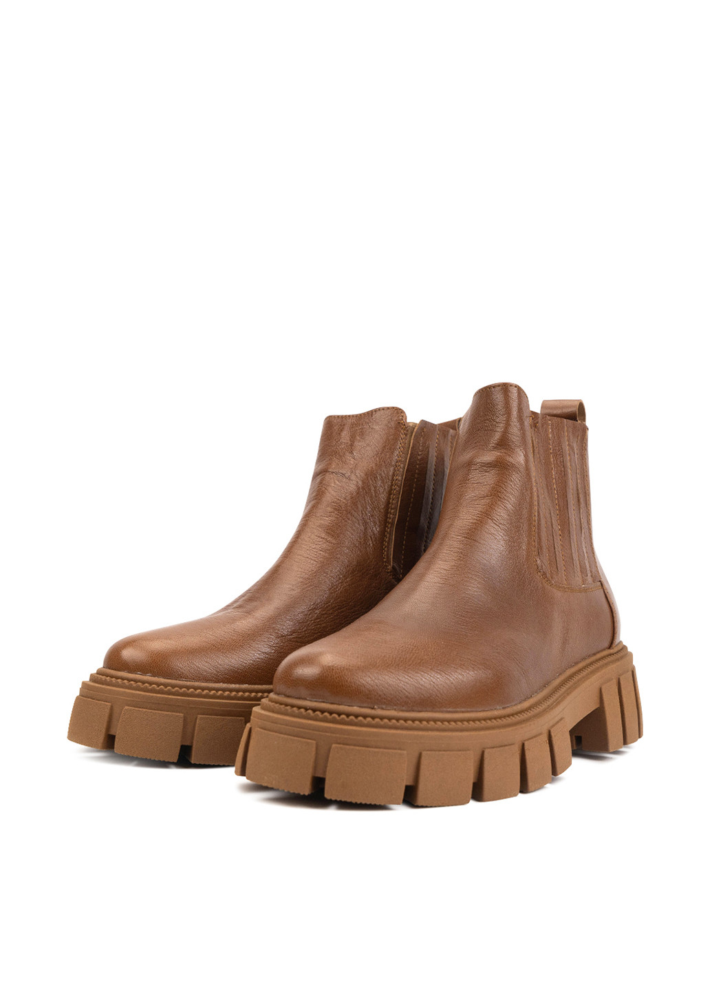 Зимние ботинки челси El passo на тракторной подошве