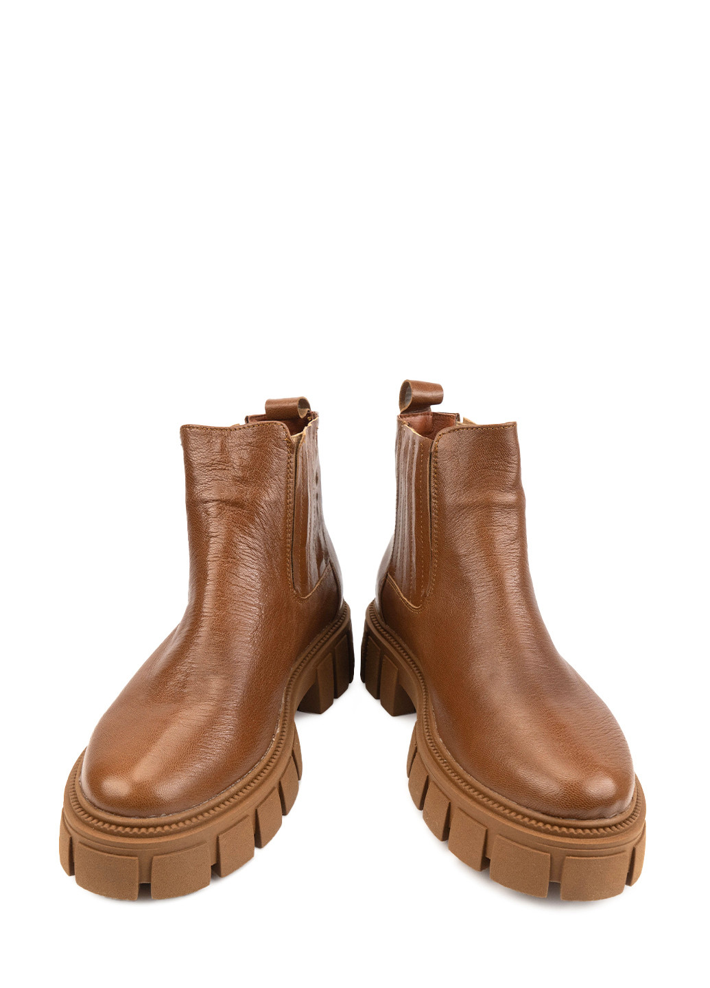 Зимние ботинки челси El passo на тракторной подошве