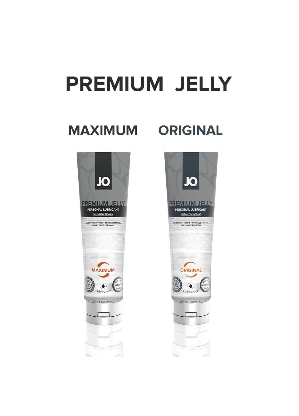 Смазка на силиконовой основе PREMIUM JELLY - ORIGINAL (120 мл) без консервантов System JO (256537865)