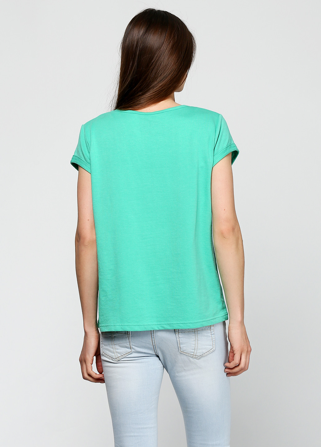 Зеленая летняя футболка Esmara