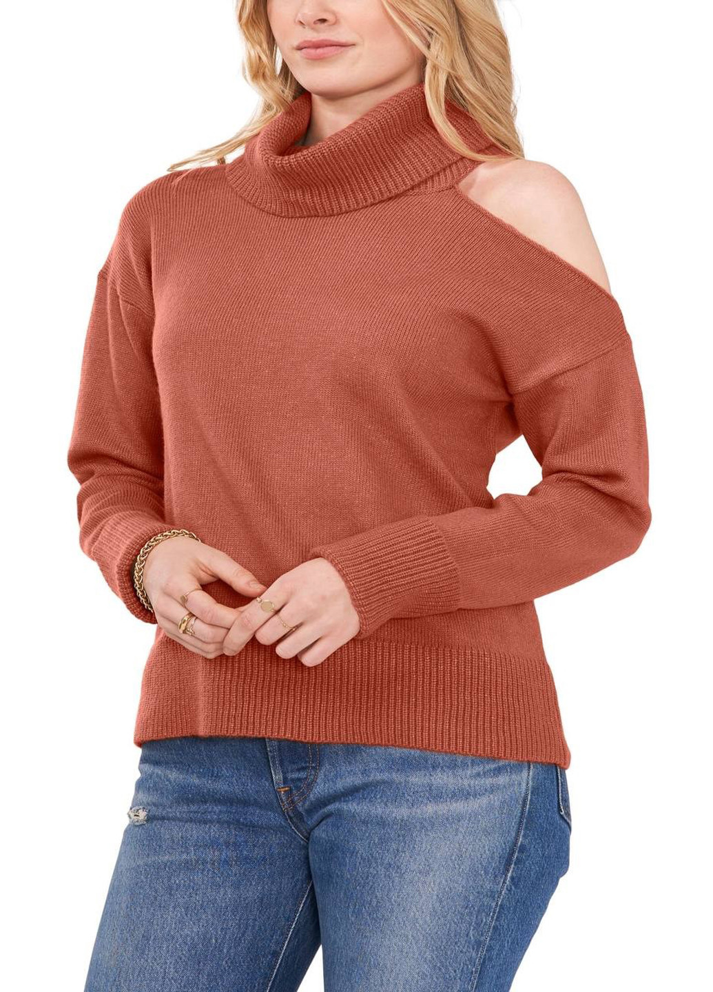 Теракотовий демісезонний светр 1.state