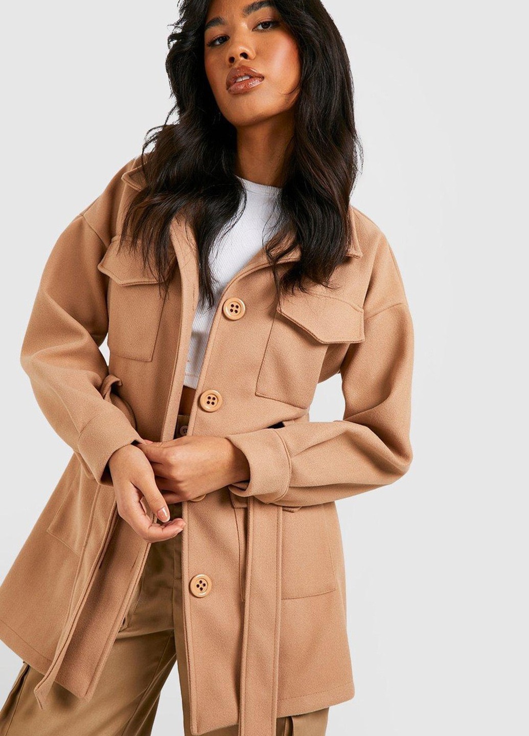 Куртка-сорочка Boohoo (315343094)