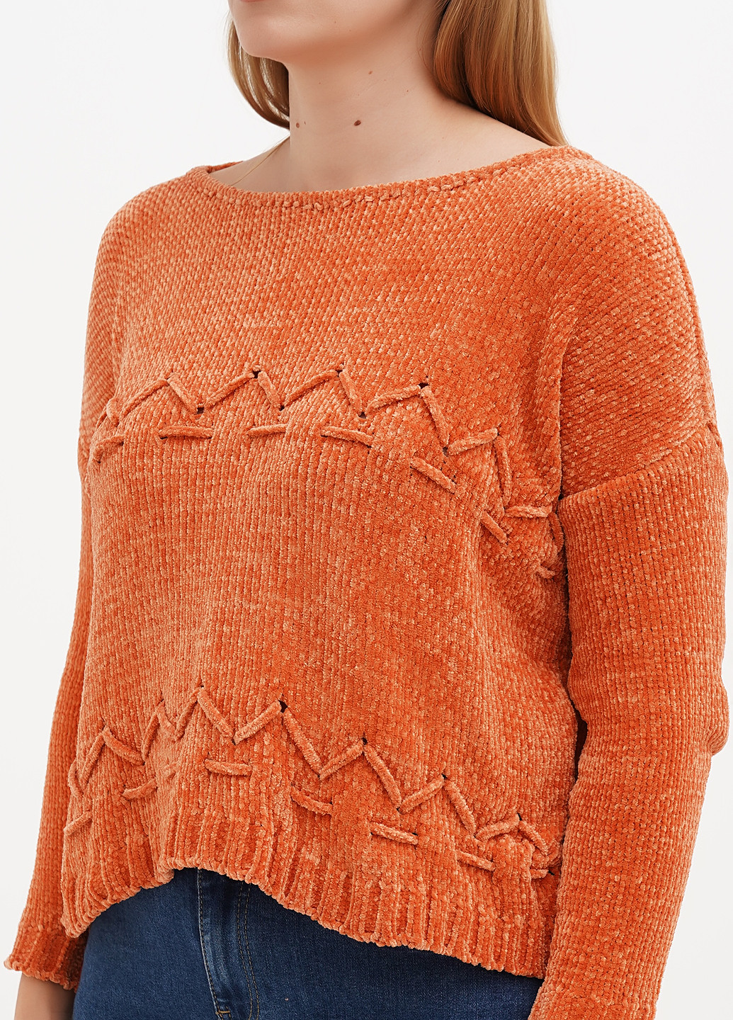 Помаранчевий демісезонний джемпер джемпер Sassofono Club