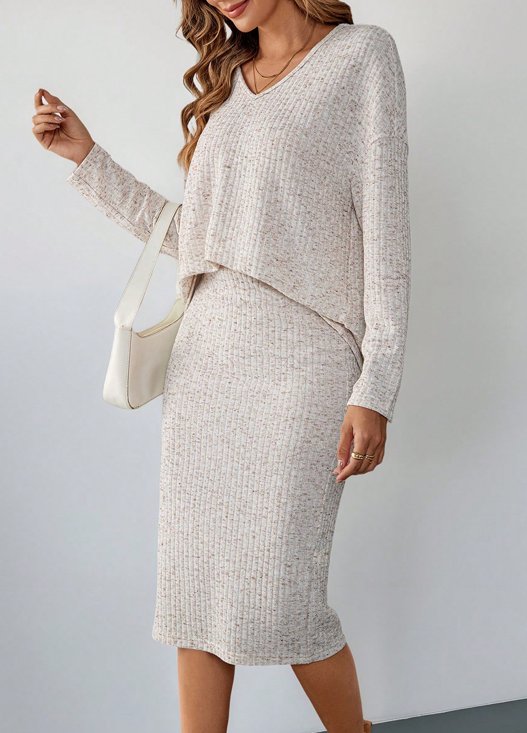 Костюм (пуловер, спідниця) SHEIN (332313139)