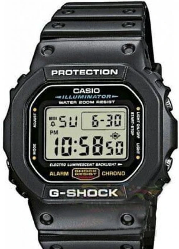 Мужские Часы DW-5600E-1VER кварцевые спортивные Casio (226691062)