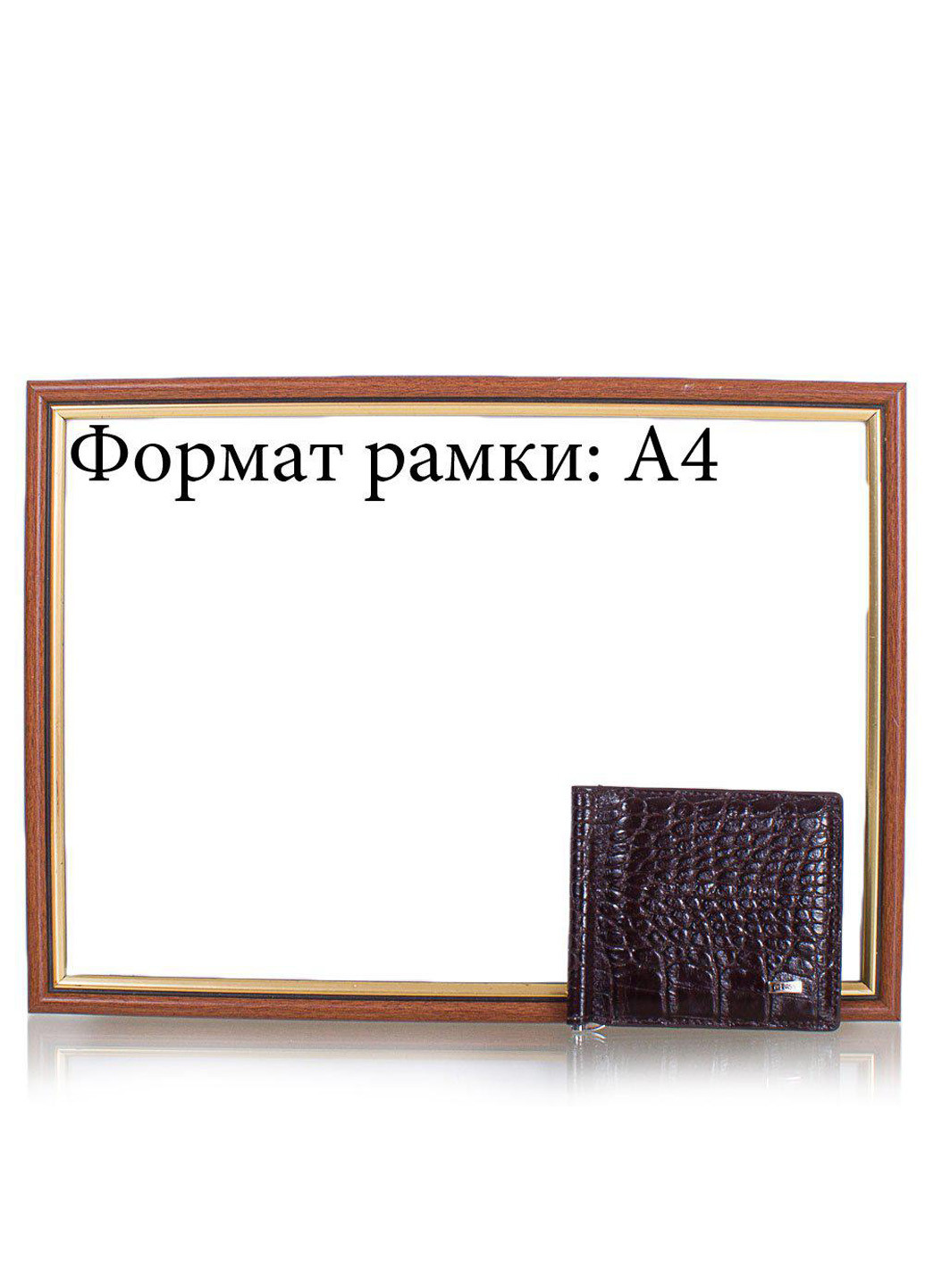 Мужской кожаный кошелек 10х8х1 см Grass (195771552)