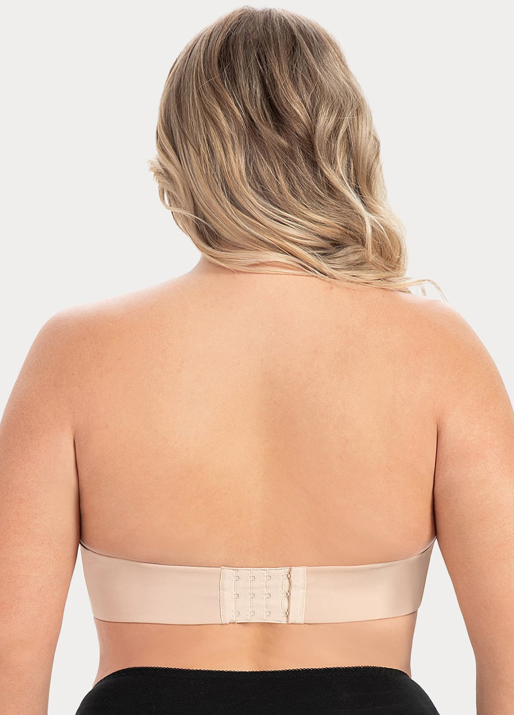 Светло-бежевый бесшовный бюстгальтер SHEIN без косточек полиамид