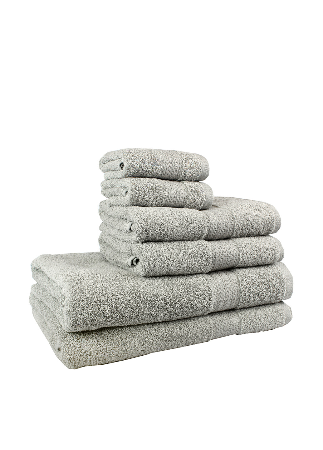 Hobby полотенце, 70х140 см полоска серый производство - Турция