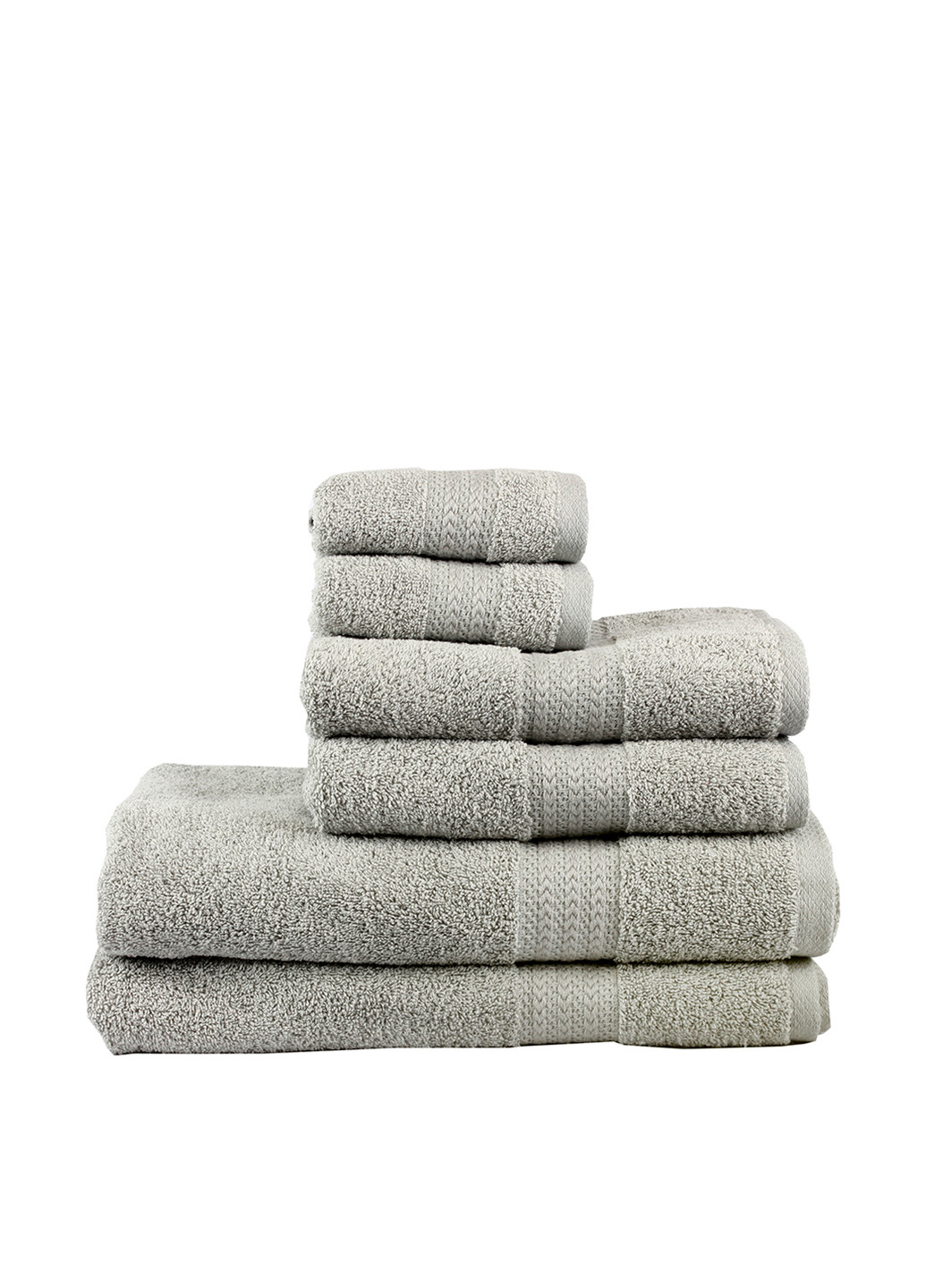 Hobby полотенце, 70х140 см полоска серый производство - Турция