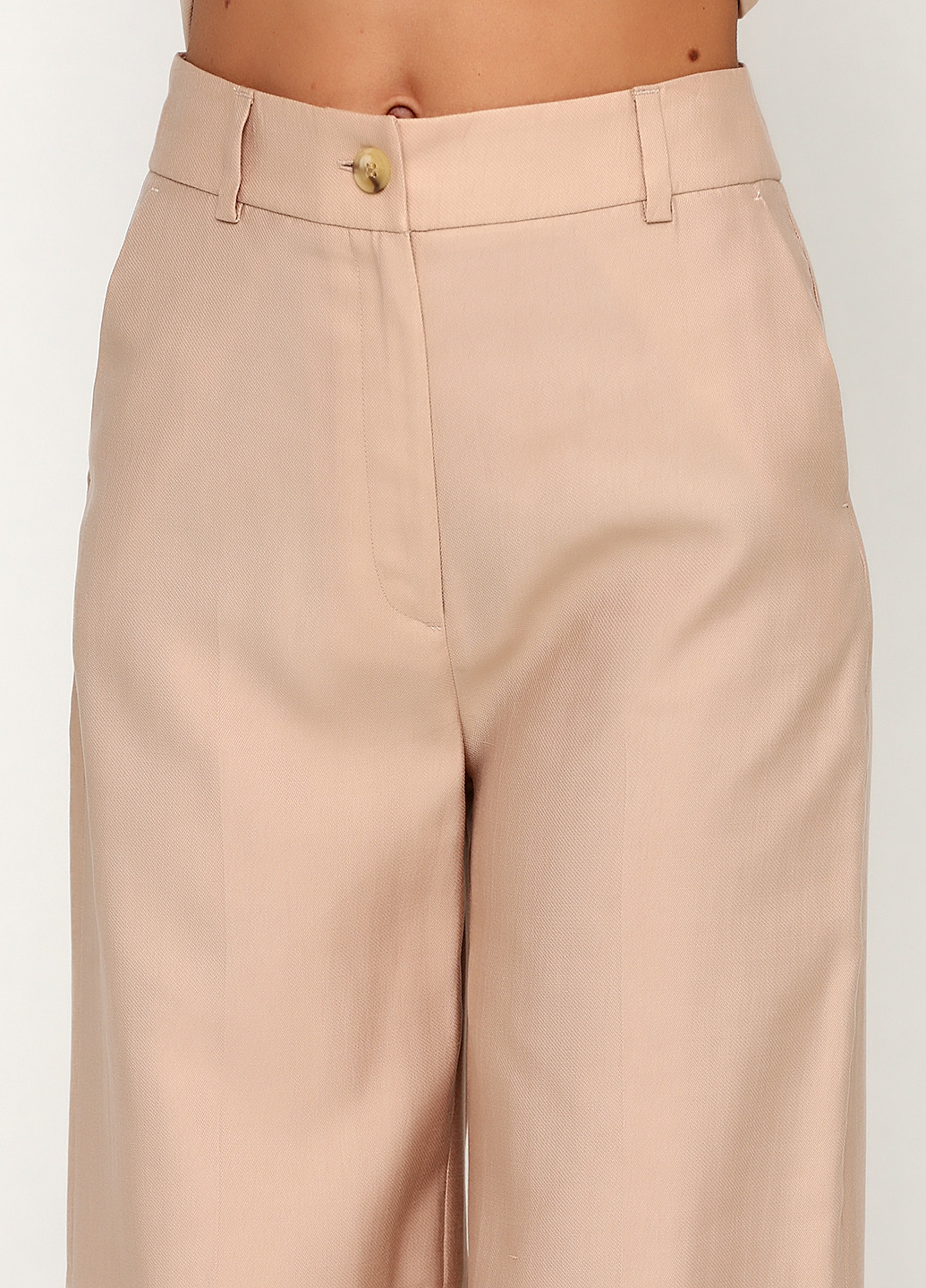Костюм (жакет, брюки) H&M брючный однотонный комбинированный деловой