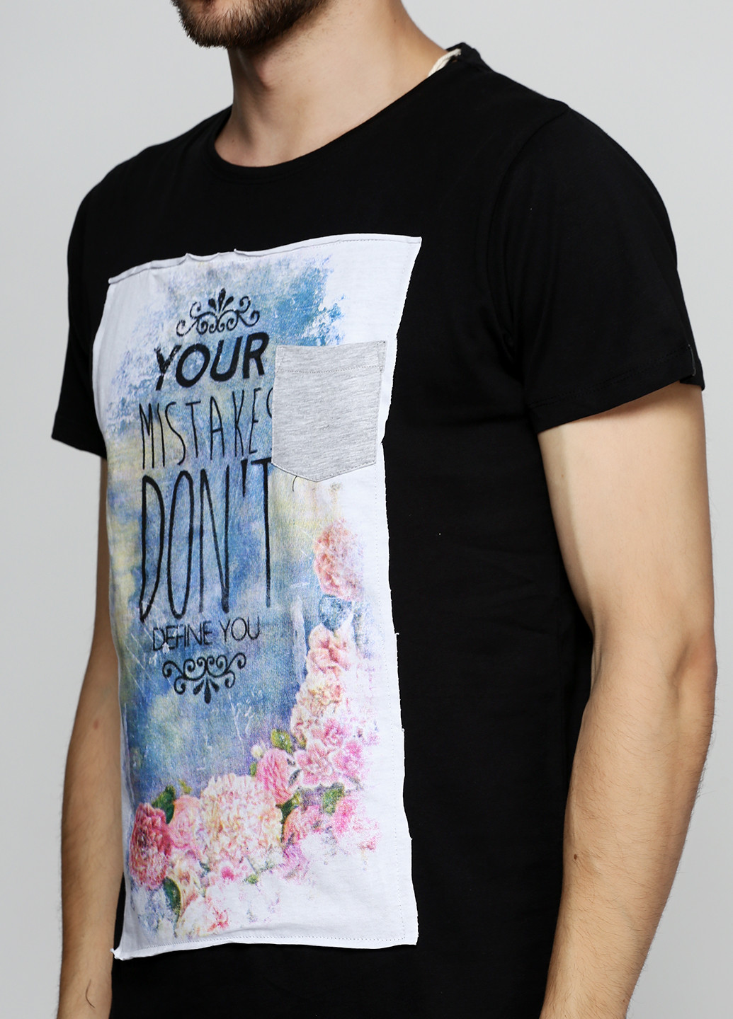 Чорна футболка Sottotono