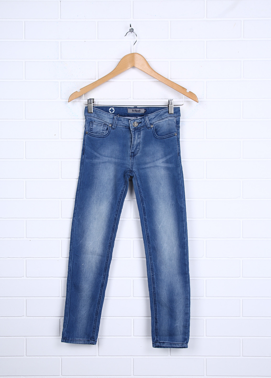 Синие демисезонные со средней талией джинсы Silvian Heach