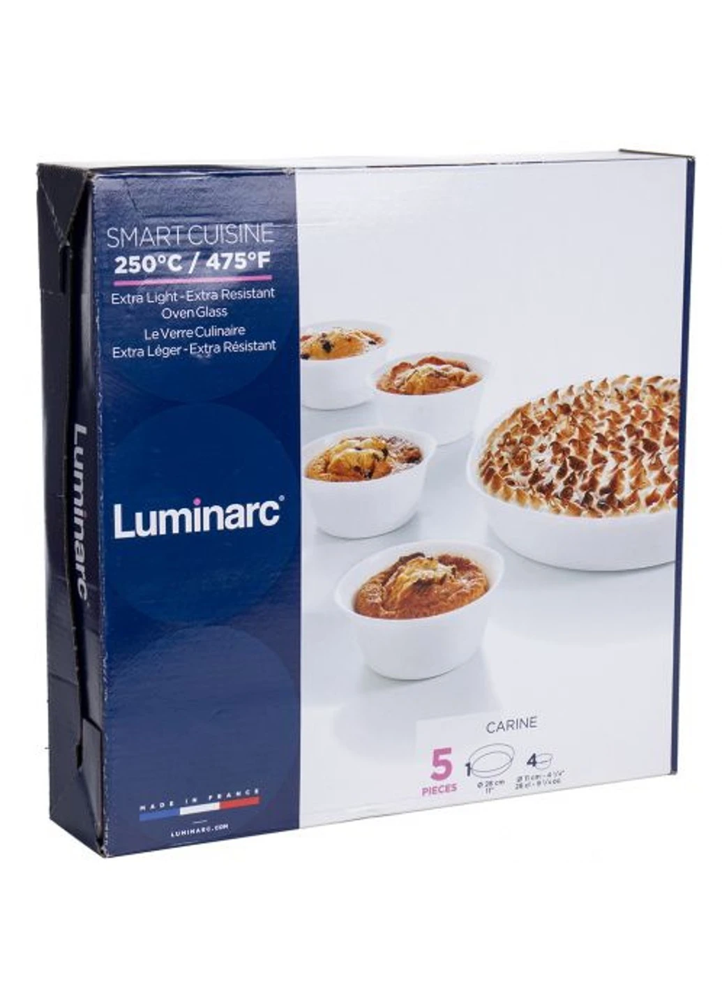Набір форм для запікання Diwali Carine 5 шт Luminarc (255277695)
