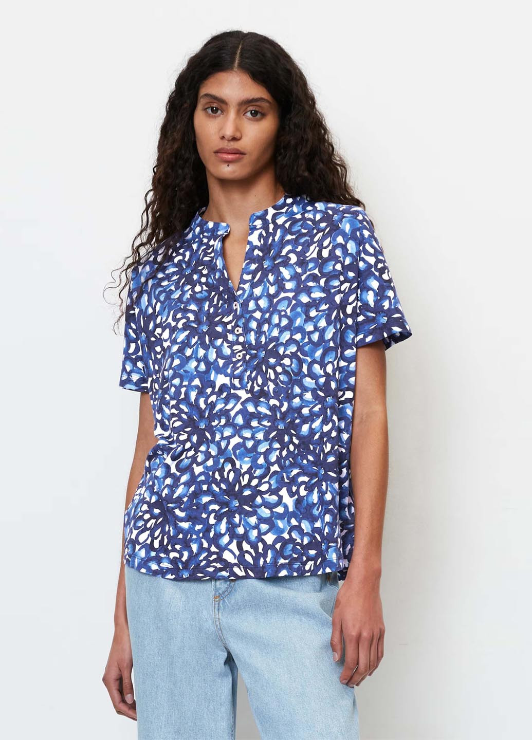 Синяя блуза Marc O'Polo