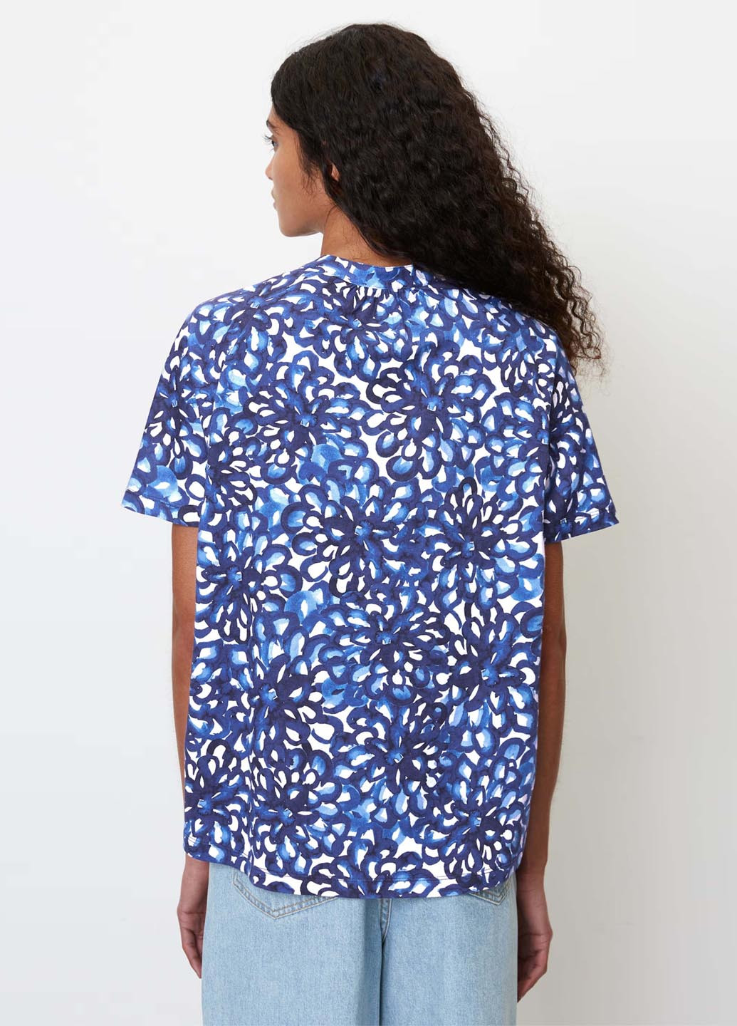 Синяя блуза Marc O'Polo