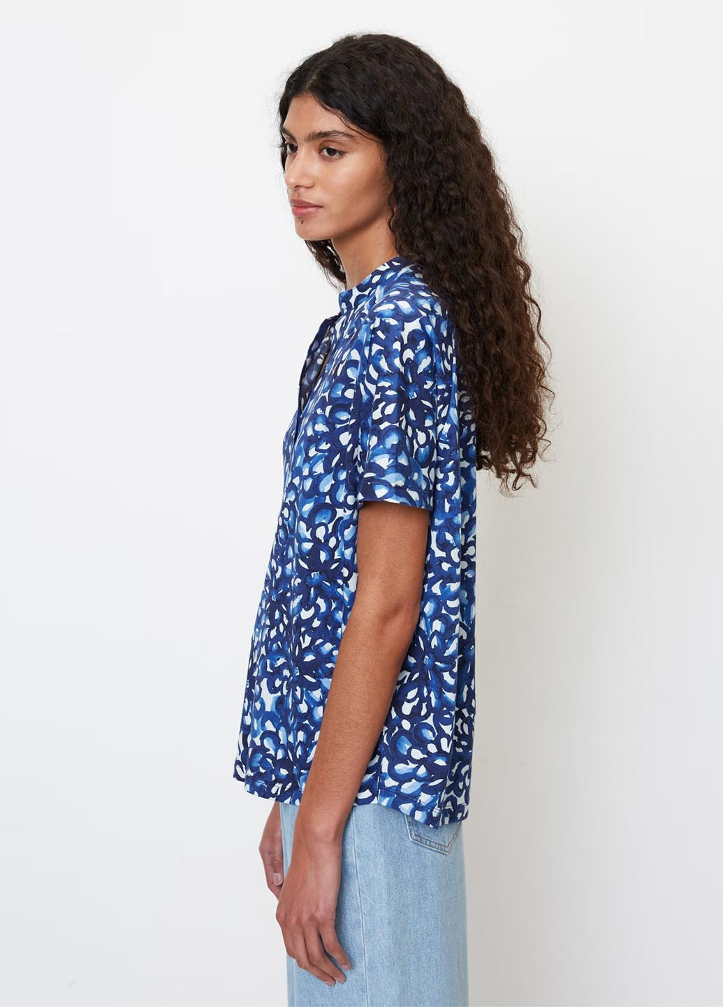 Синяя блуза Marc O'Polo