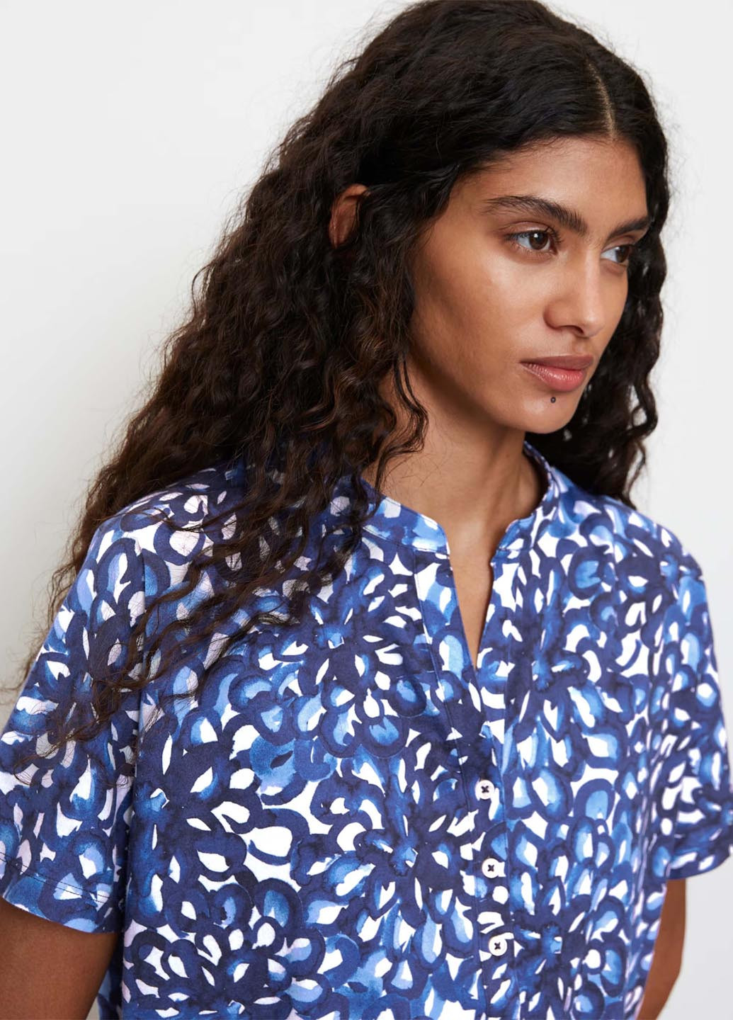 Синяя блуза Marc O'Polo