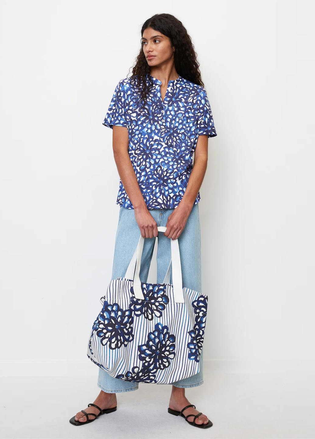 Синяя блуза Marc O'Polo