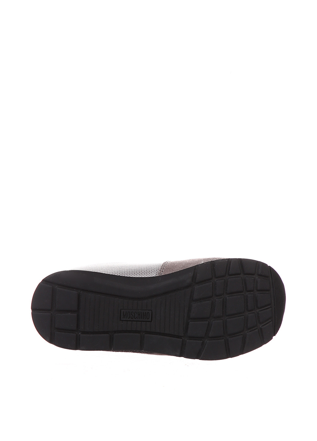 Серые демисезонные кроссовки Moschino